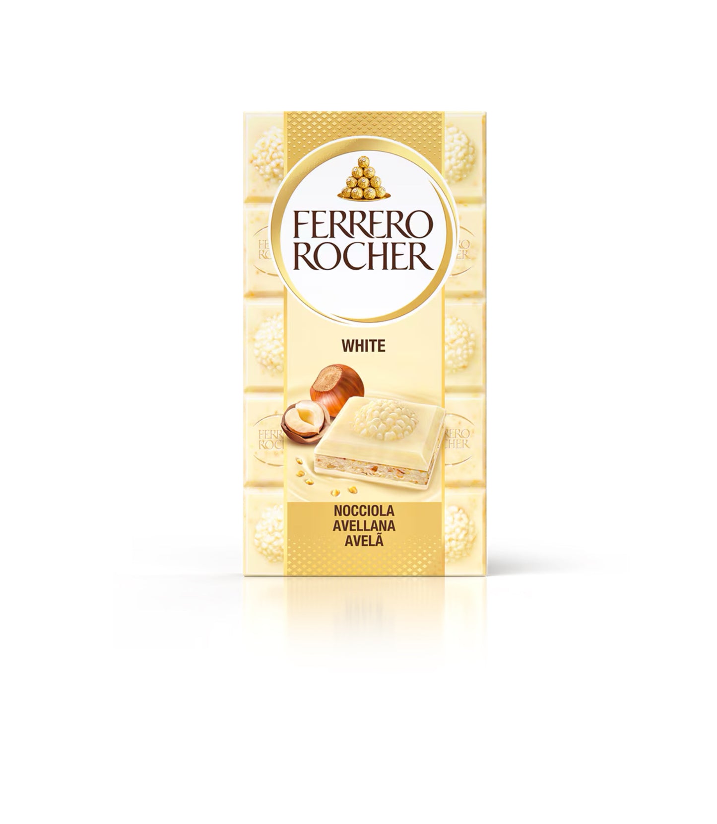 Tavoletta Ferrero Rocher Nocciola Bianco