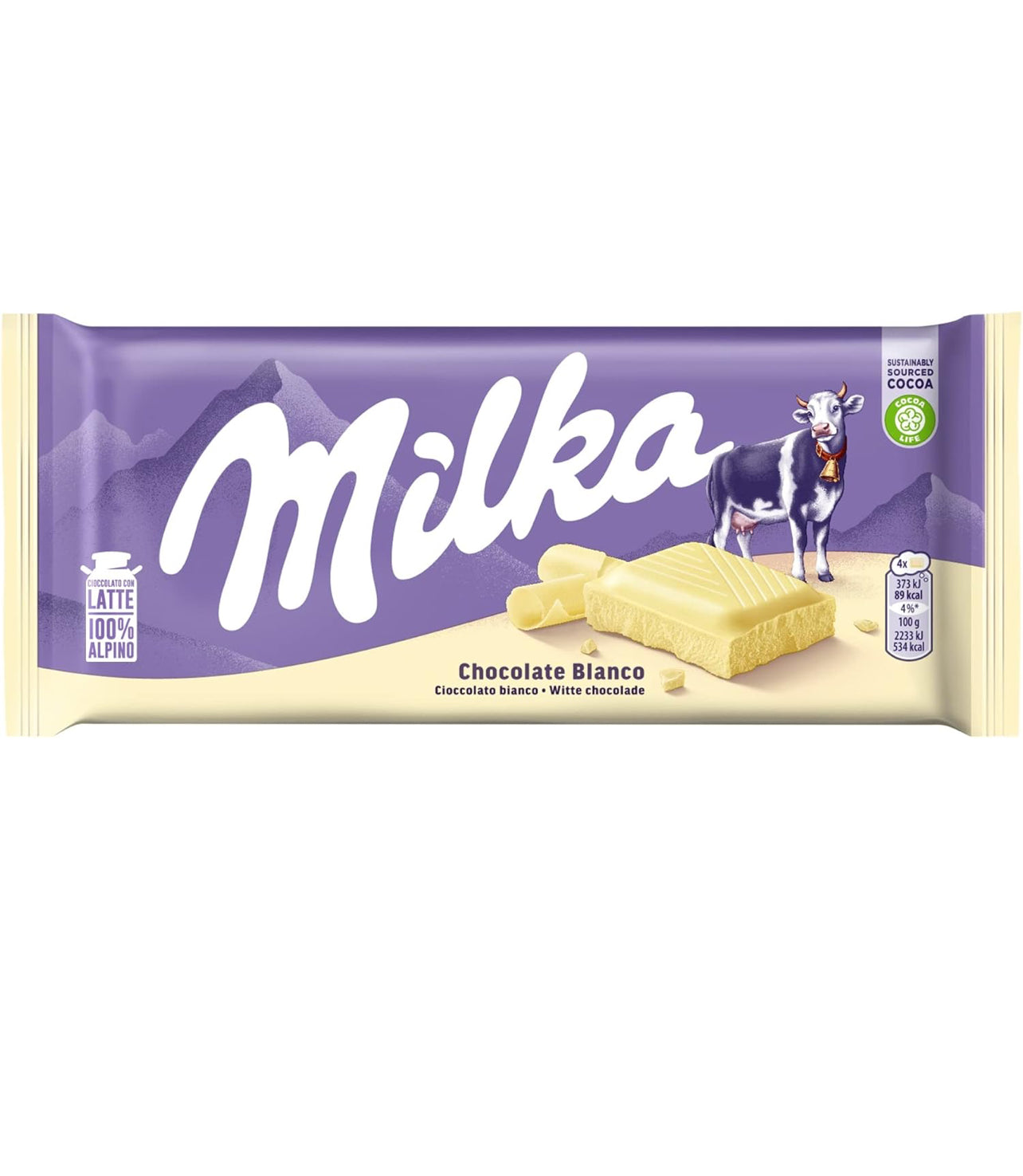 Milka Cioccolato Bianco