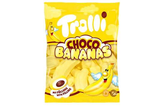 Trolli- Banane Ripieni di Cioccolata 150g