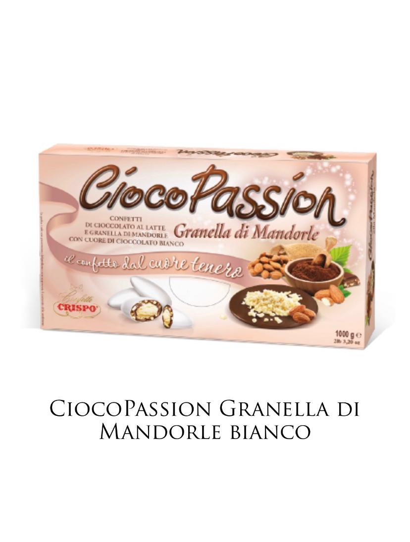 CIOCOPASSION GRANELLA DI MANDORLE BIANCO