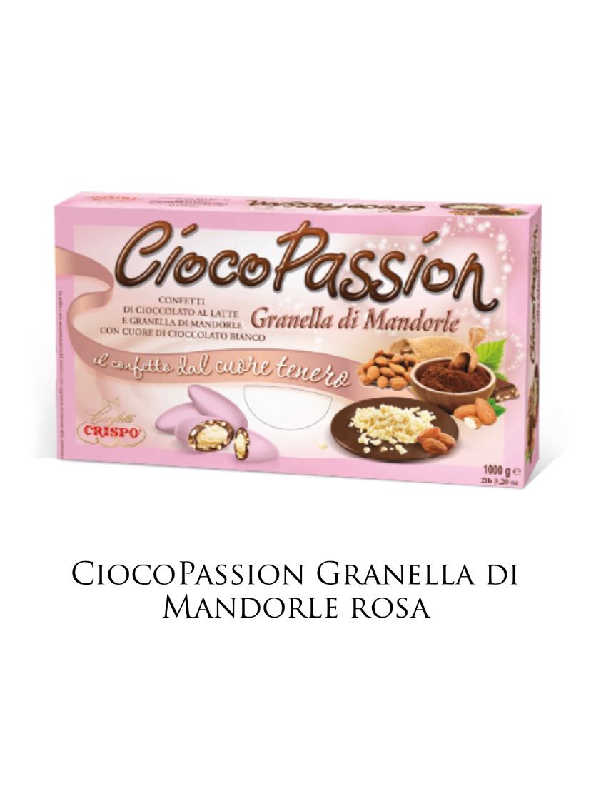 CIOCOPASSION GRANELLA DI MANDORLE ROSA