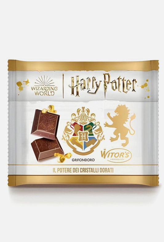 Harry Potter Cristalli Dorati Tavoletta di Cioccolato al Latte