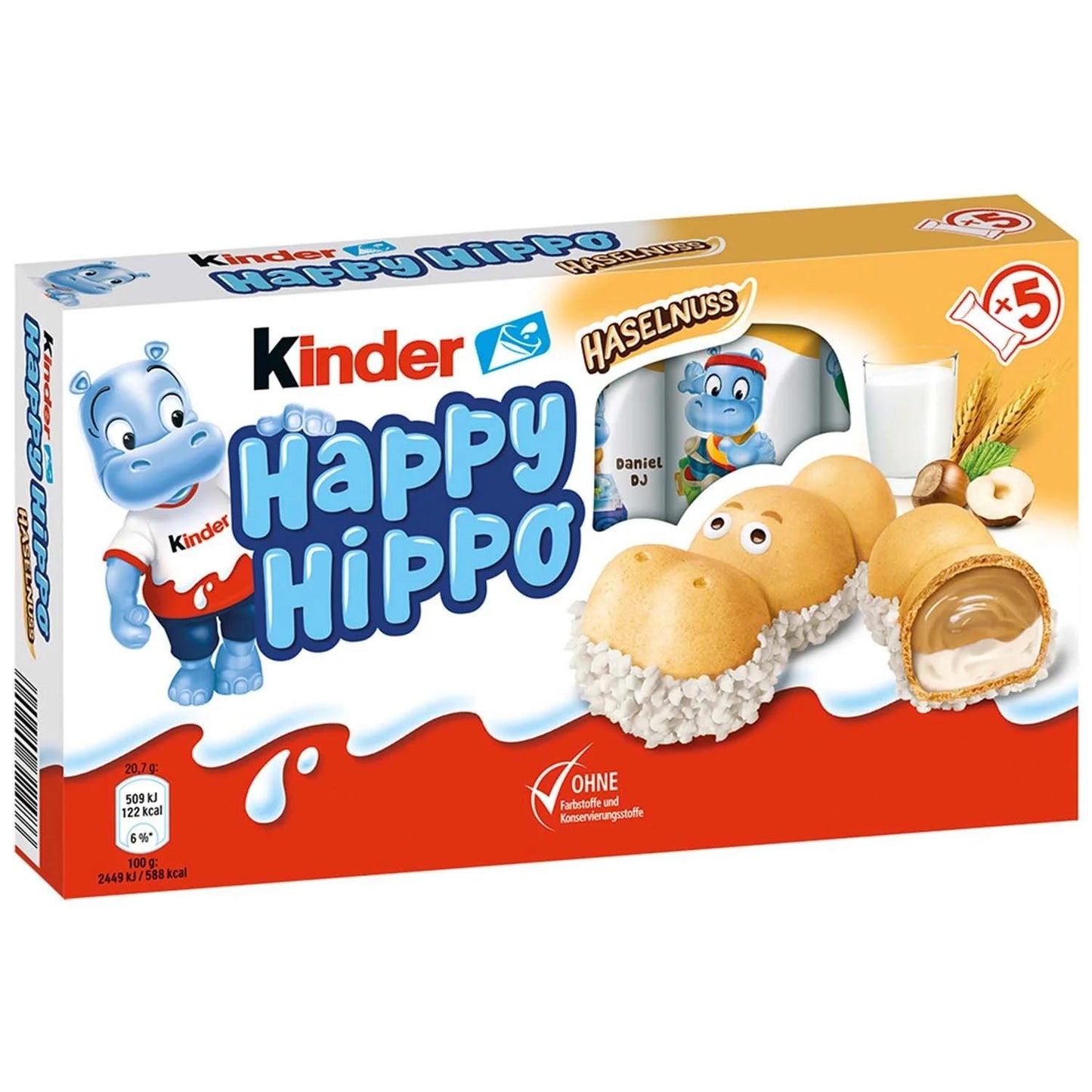 Kinder happy Hippo nocciola