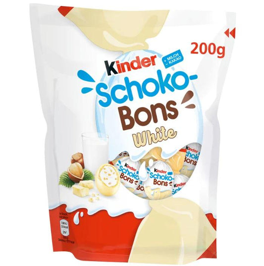 Kinder schoko bons white