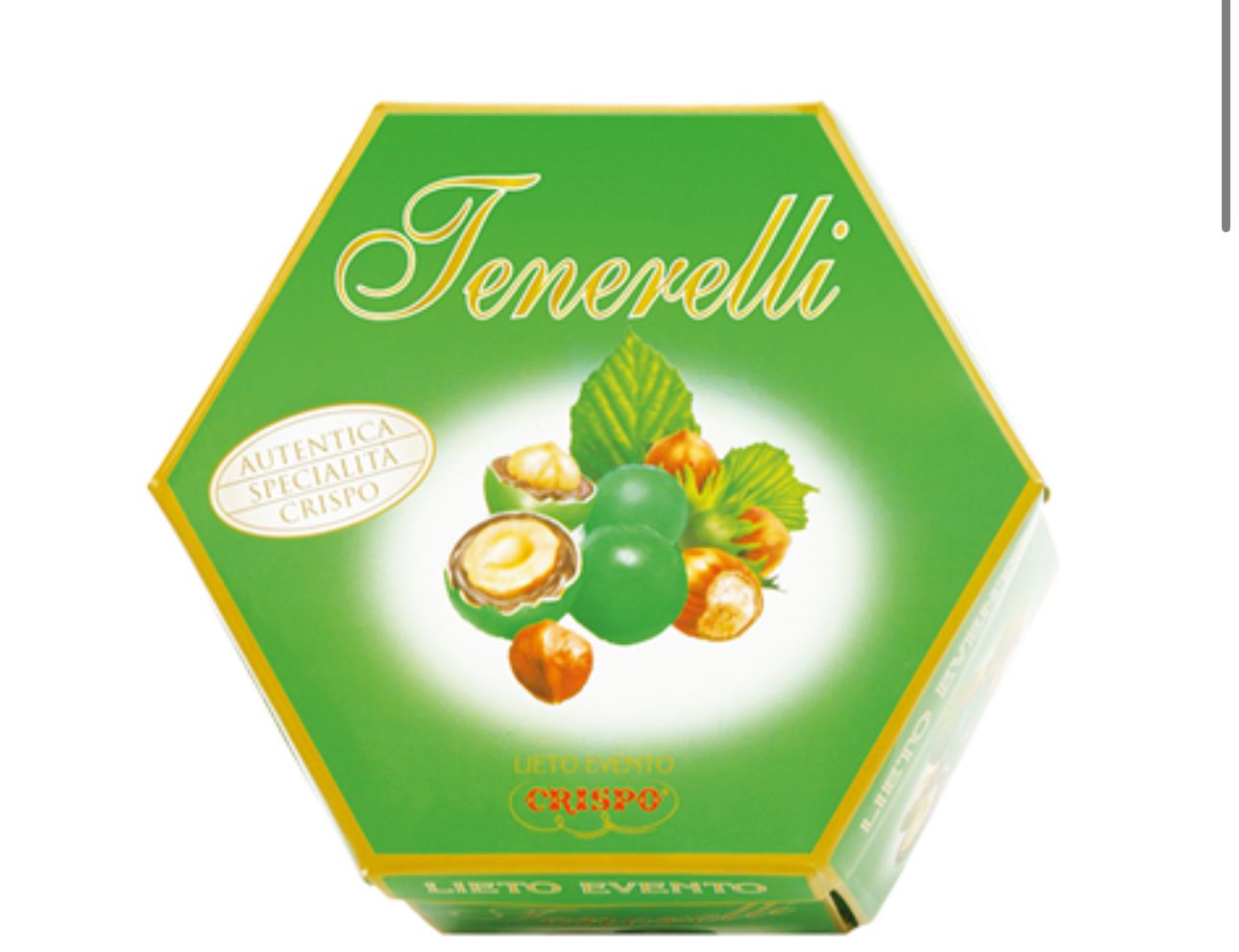 Crispo Lieto Evento Tenerelli Verdi 500gr