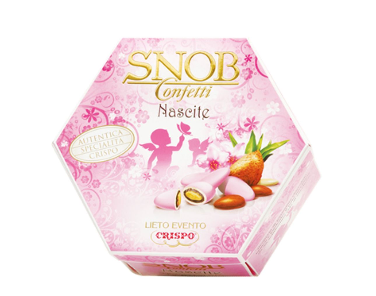 Crispo  Lieto Evento Snob Nascita Bambina 500gr