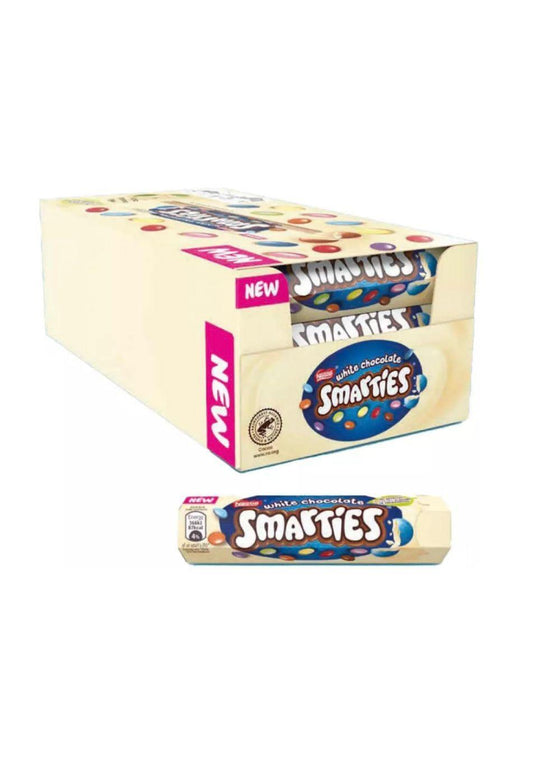 Smarties white chocolate 24pz