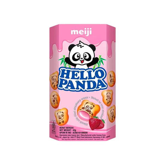 Meiji Hello Panda Strawberry – 42g