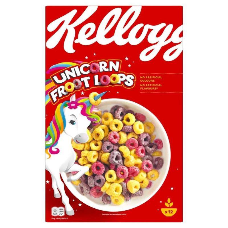 Kellogg's Unicorn Froot Loops, cereali unicorno da 375g