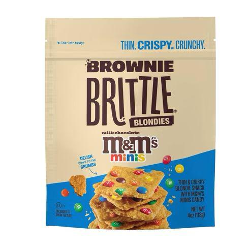 M&M's Minis Brownie Brittle Blondie / Biscottini di Brownie Croccante e M&M's 113g