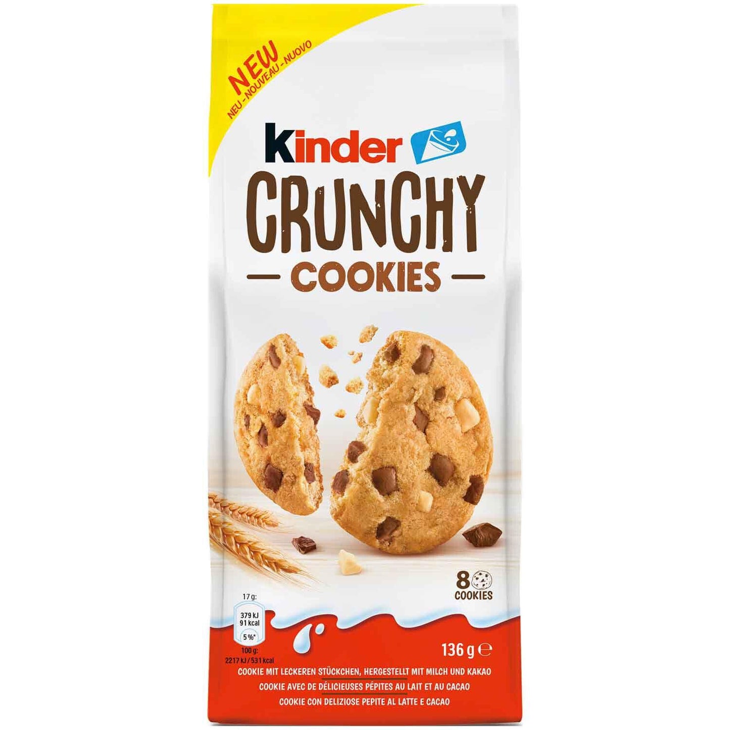 Kinder Crunchy Cookies