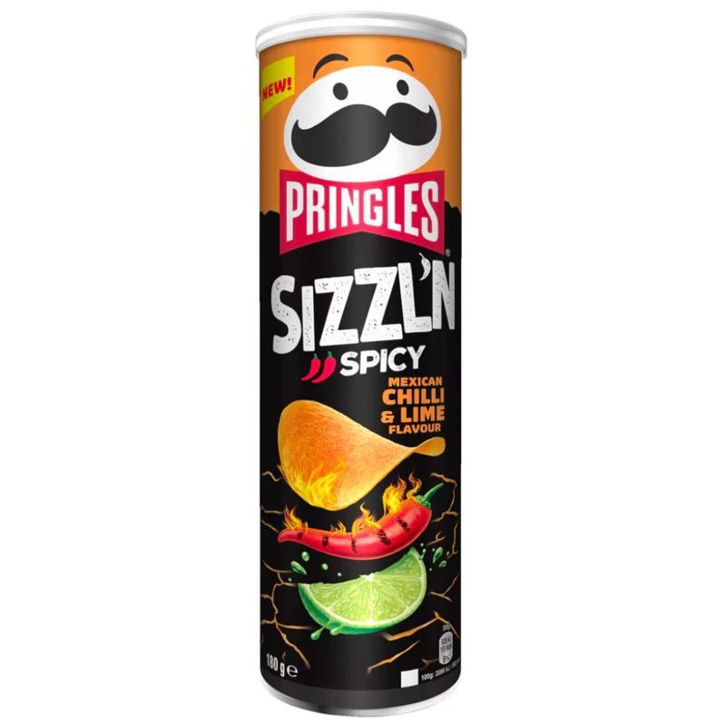 Pringles Hot Mexican Chilli & Lime