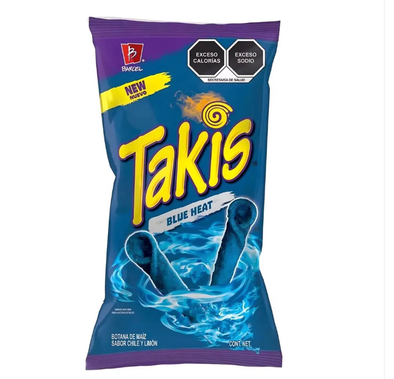 Takis Blue Heat Hot Chili Pepper